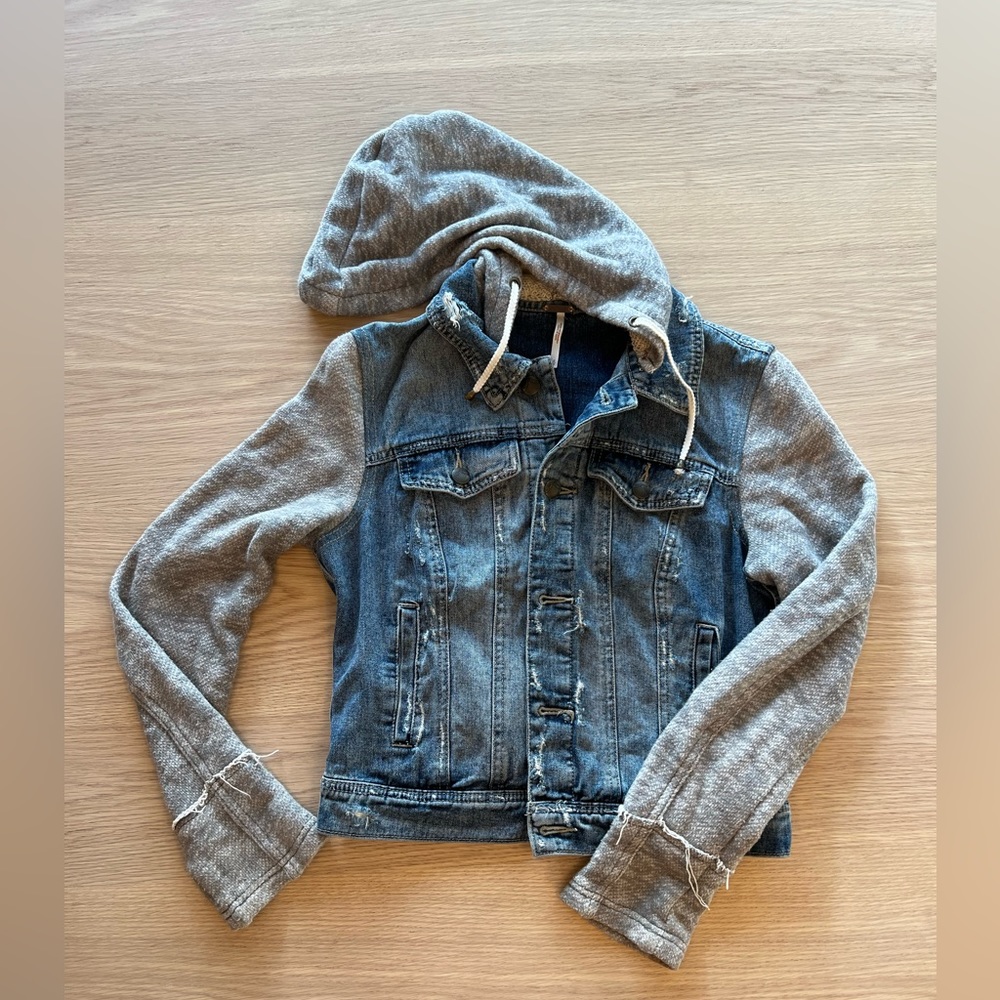 Free people Womens denim jacket